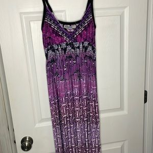 Spaghetti strap maxi dress